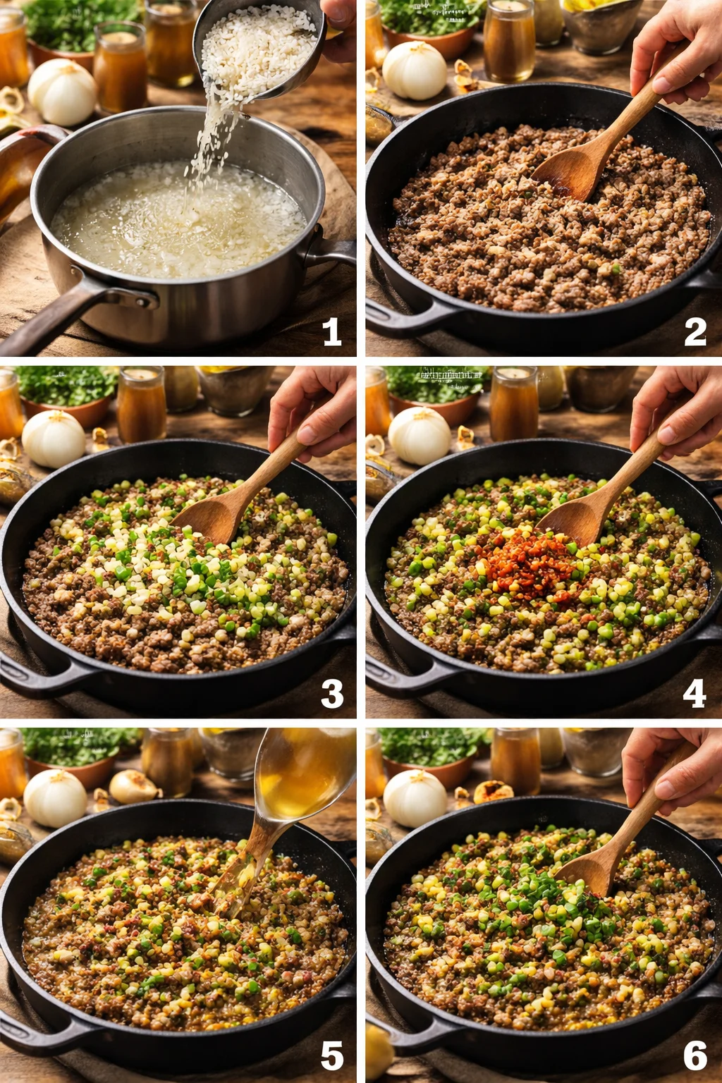 LOUISIANA RICE DRESSING RECIPE