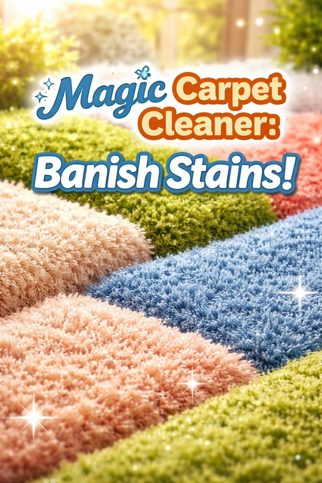 Magical Carpet Cleaner: Banish Stains and Refresh Your Floors