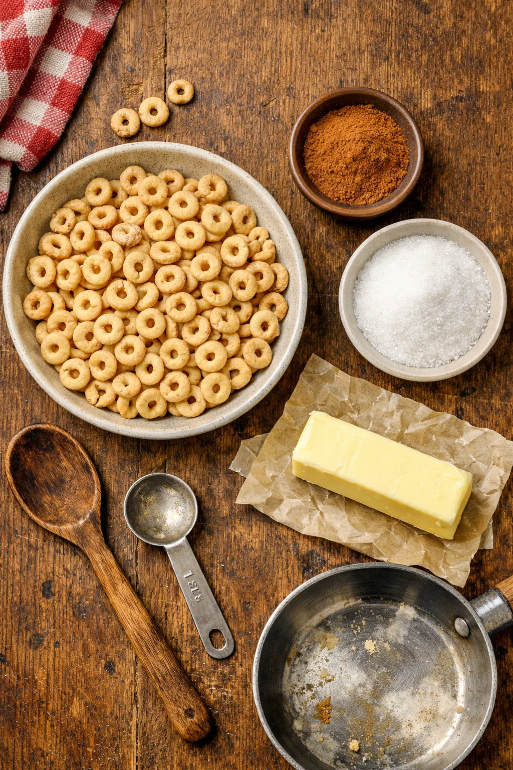 MINI DONUT HOT BUTTERED CHEERIOS