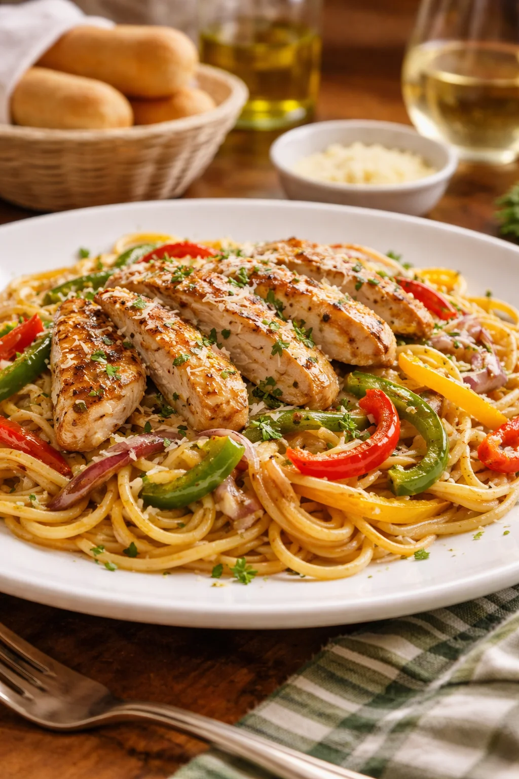 Olive Garden Chicken Scampi