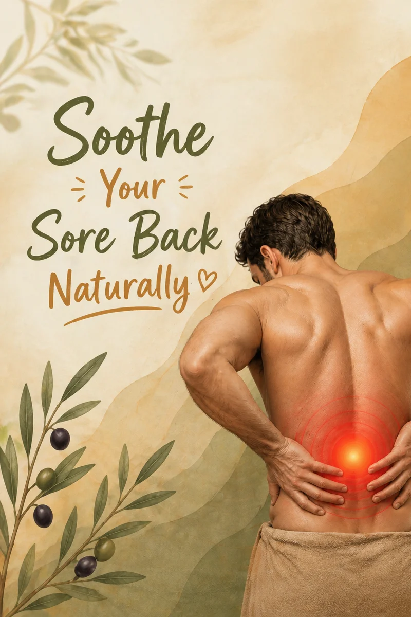 Olive Oil And Epsom Salt Can Be A Simple Way To Soothe A Sore Lower Back