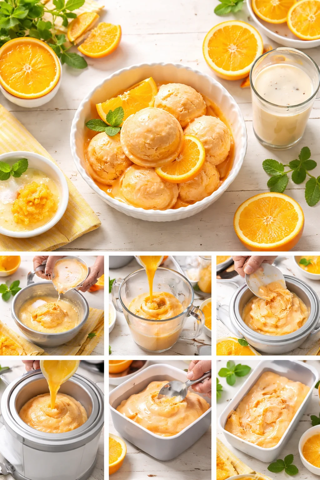 Orange Crush Sherbet