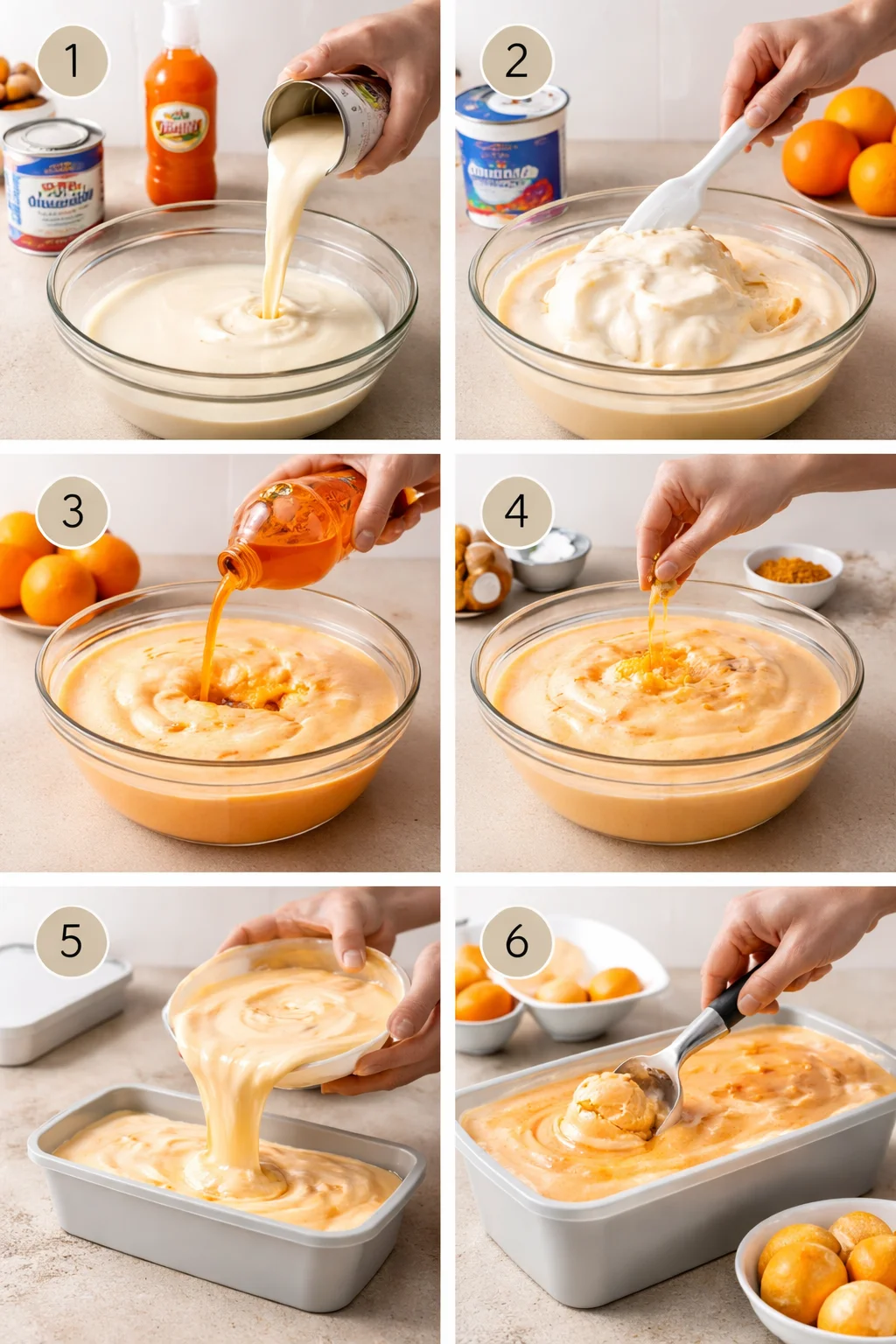 Orange Crush Sherbet