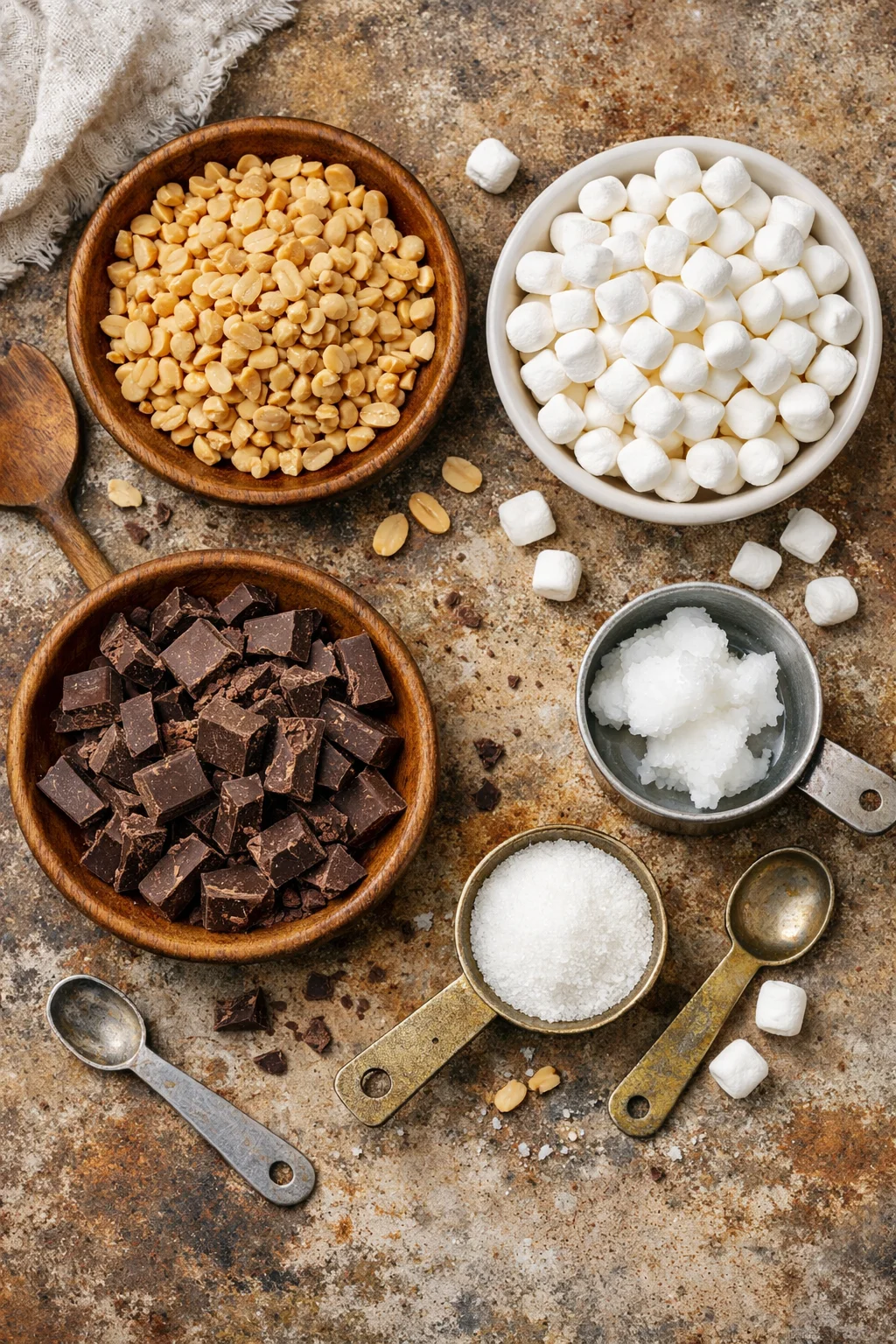 Peanut marshmallow clusters