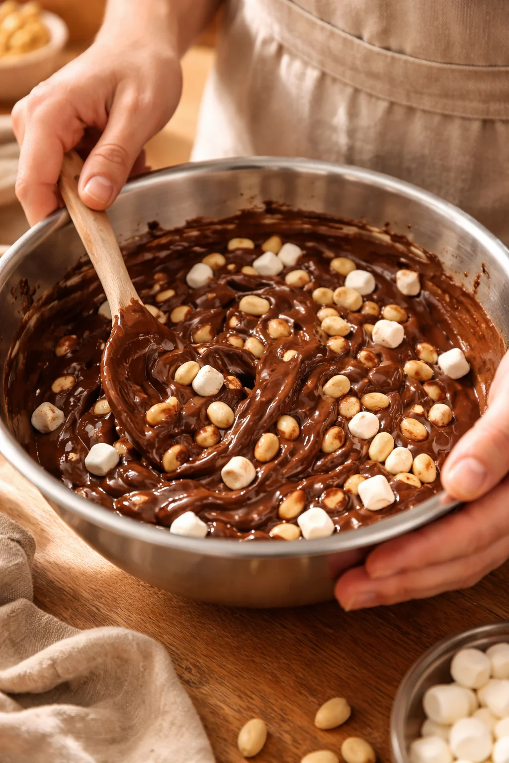 Peanut marshmallow clusters