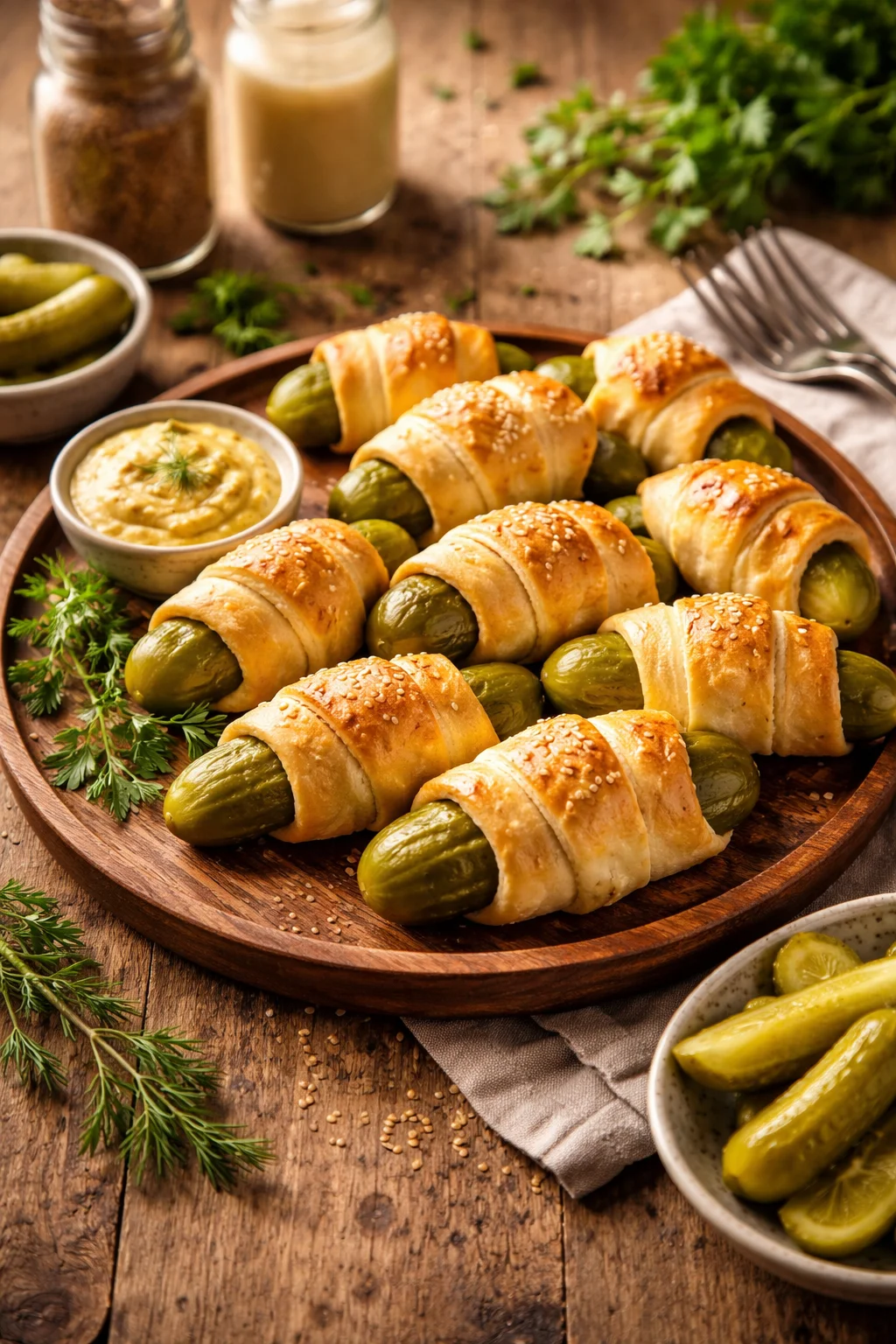 PICKLES IN A BLANKET