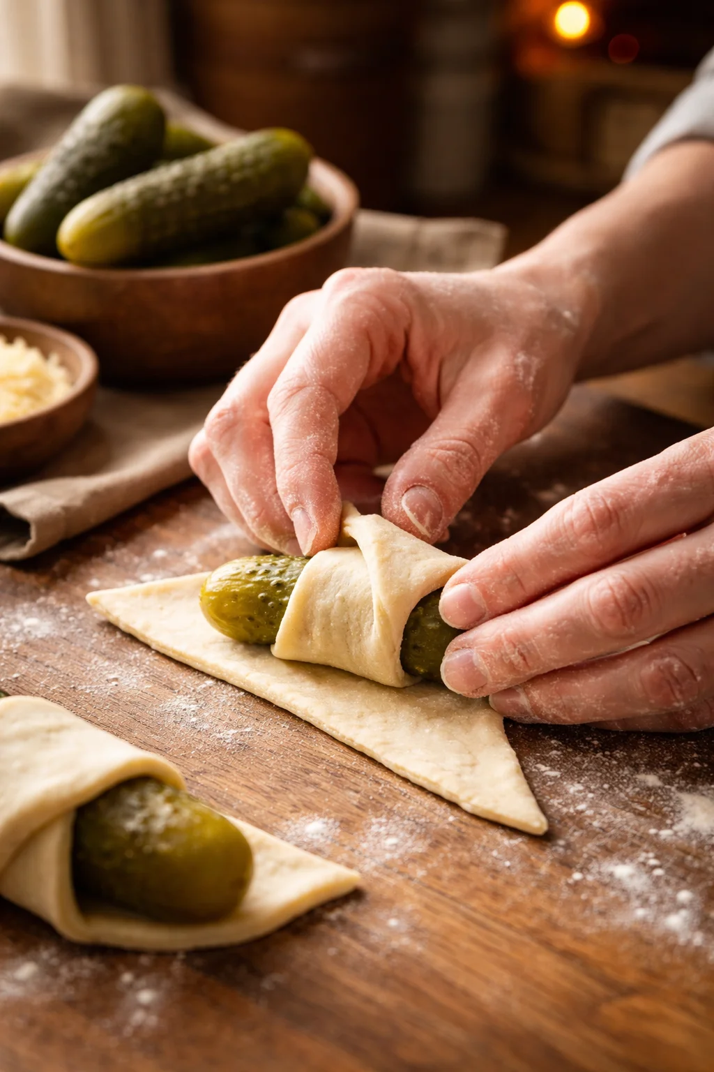 PICKLES IN A BLANKET