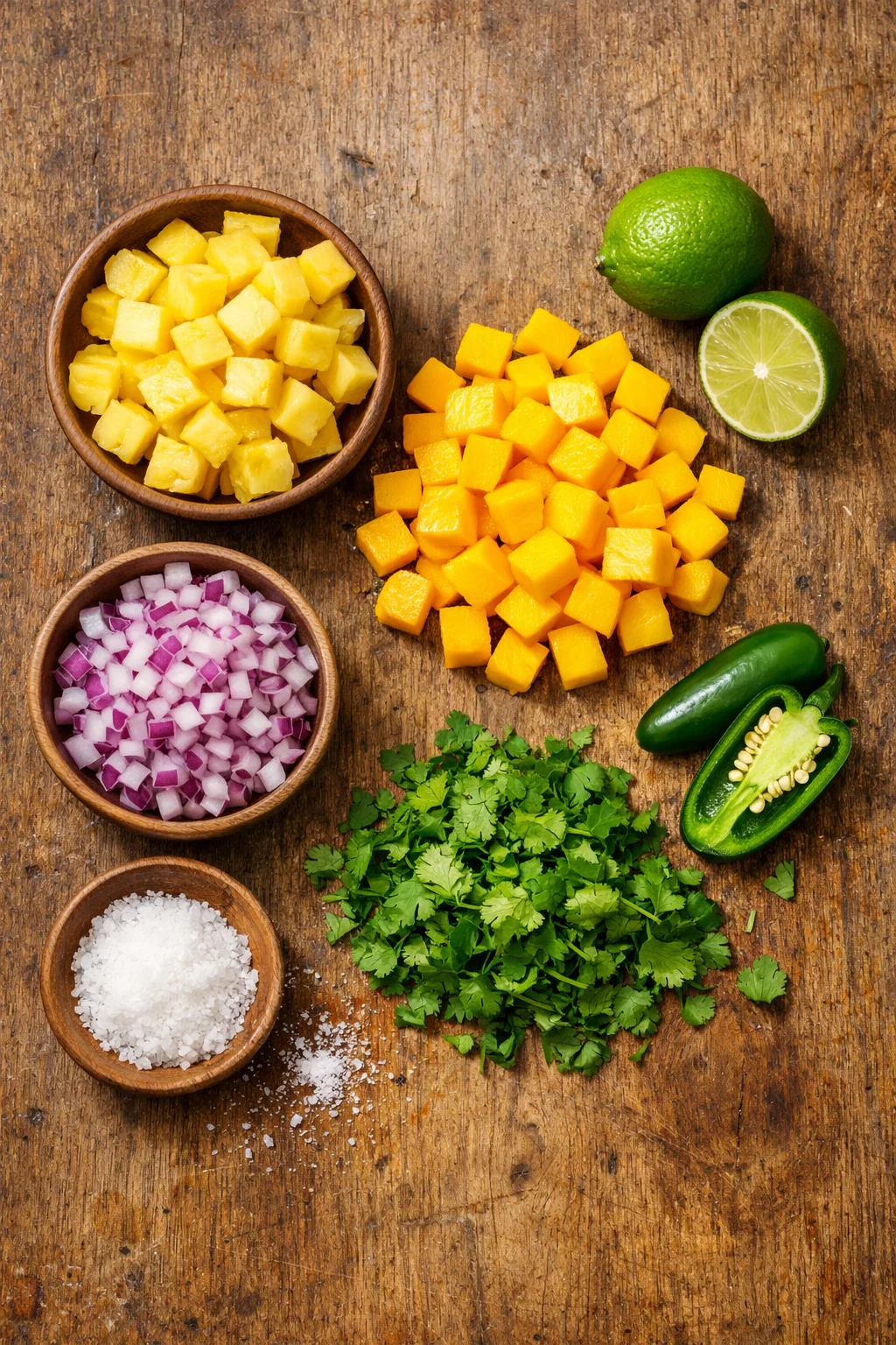 PINEAPPLE MANGO SALSA