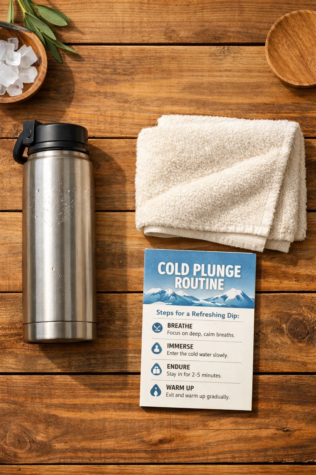 Place Ice on This Spot for Better Vitality and Mood