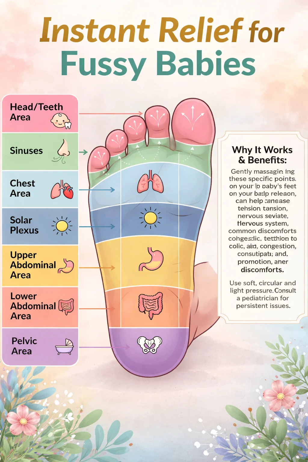 Pressure Points That Provide Instant Relief For Fussy Babies