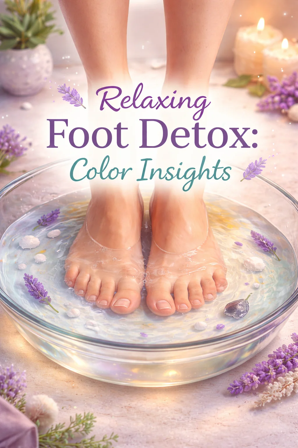 Relaxing Homemade Foot Detox: What the Colors Reveal