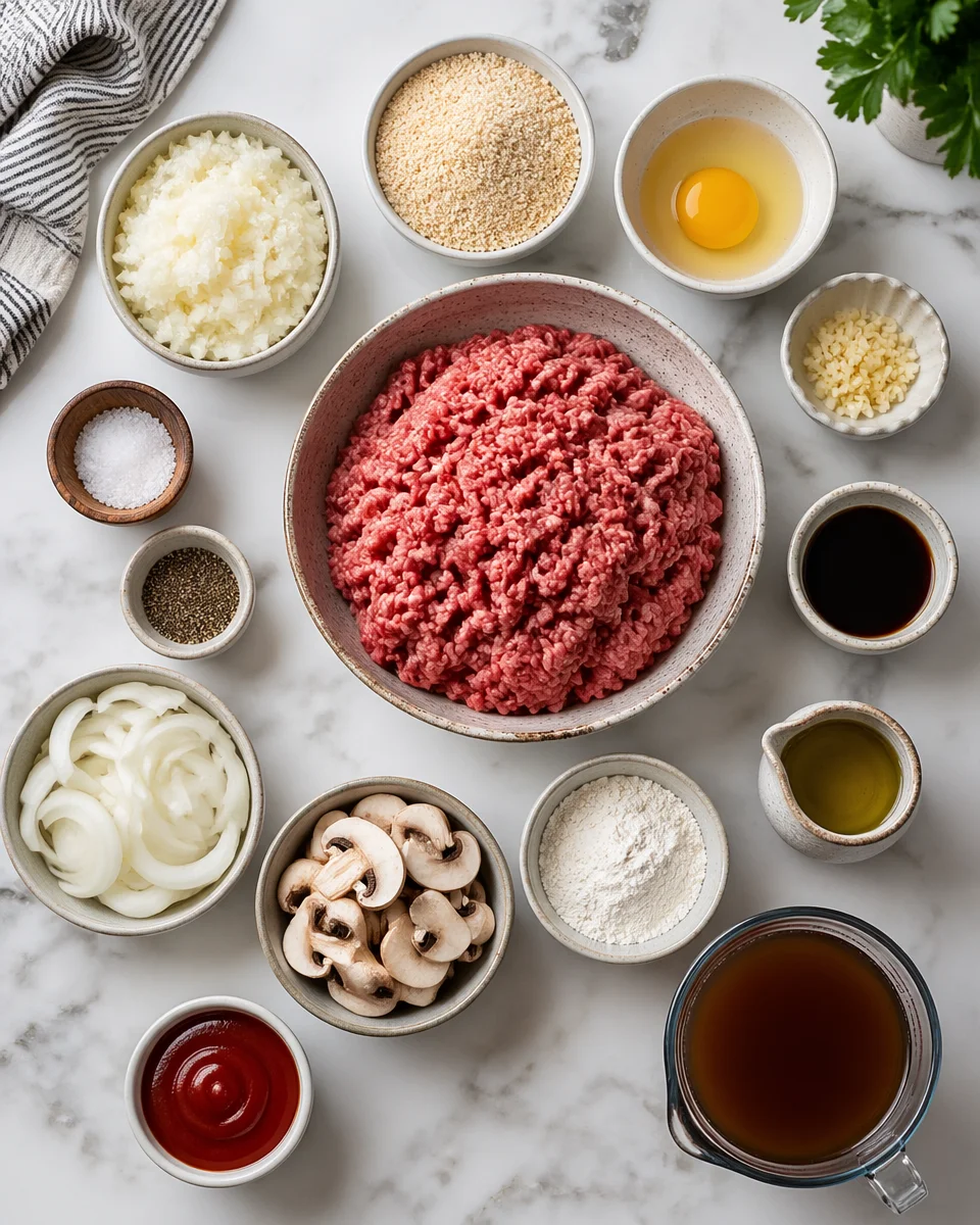 Salisbury Steak Meatballs