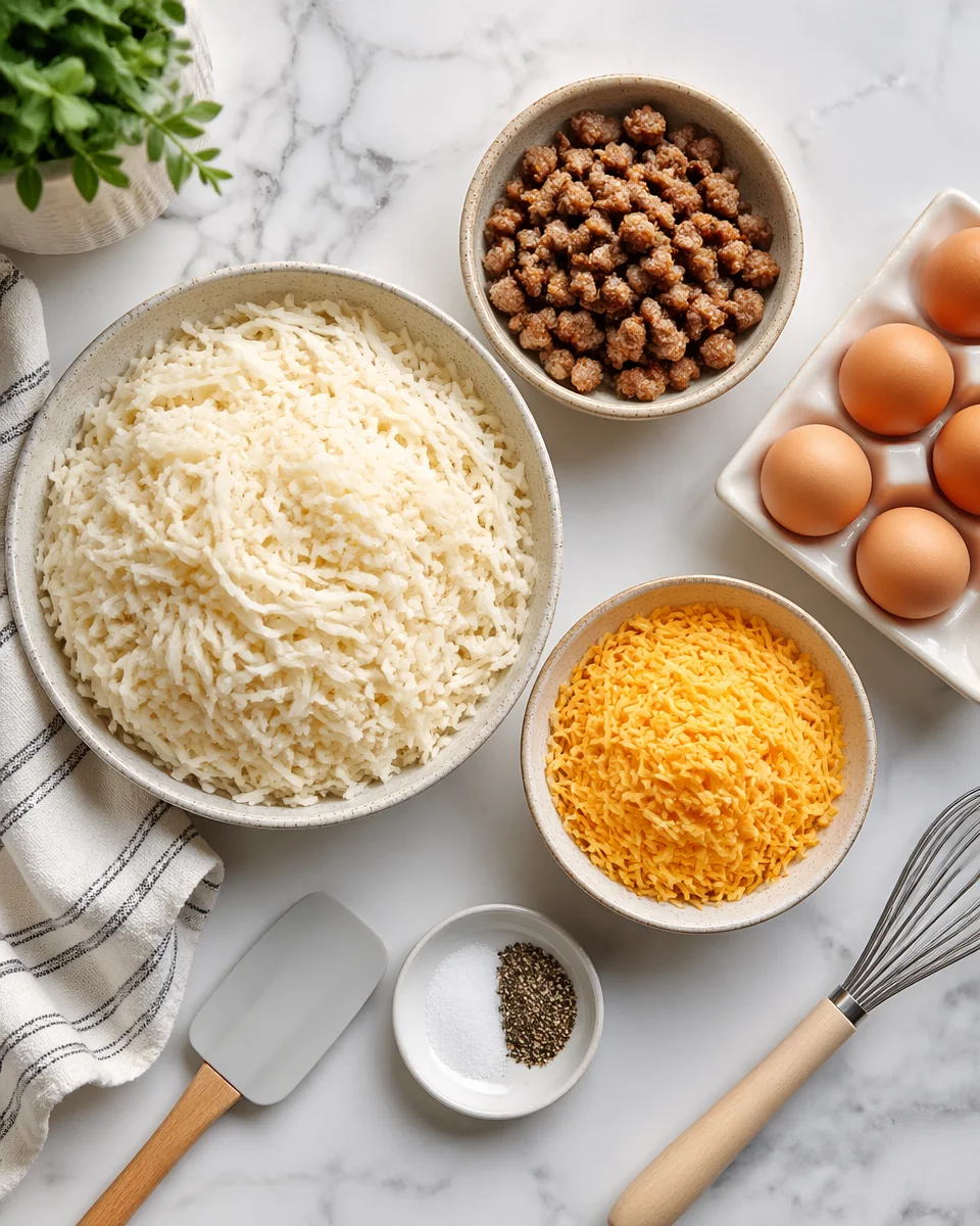 Sausage Hashbrown Bites