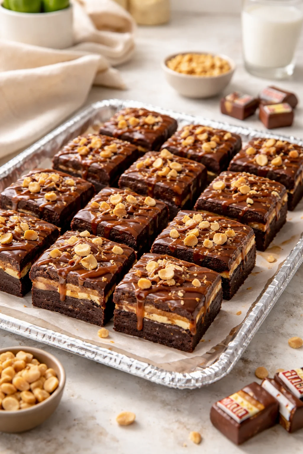 Snickers Brownies