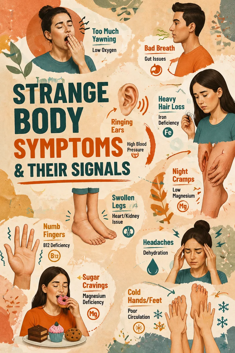 Strange Body Symptoms And What They’re Trying To Tell You