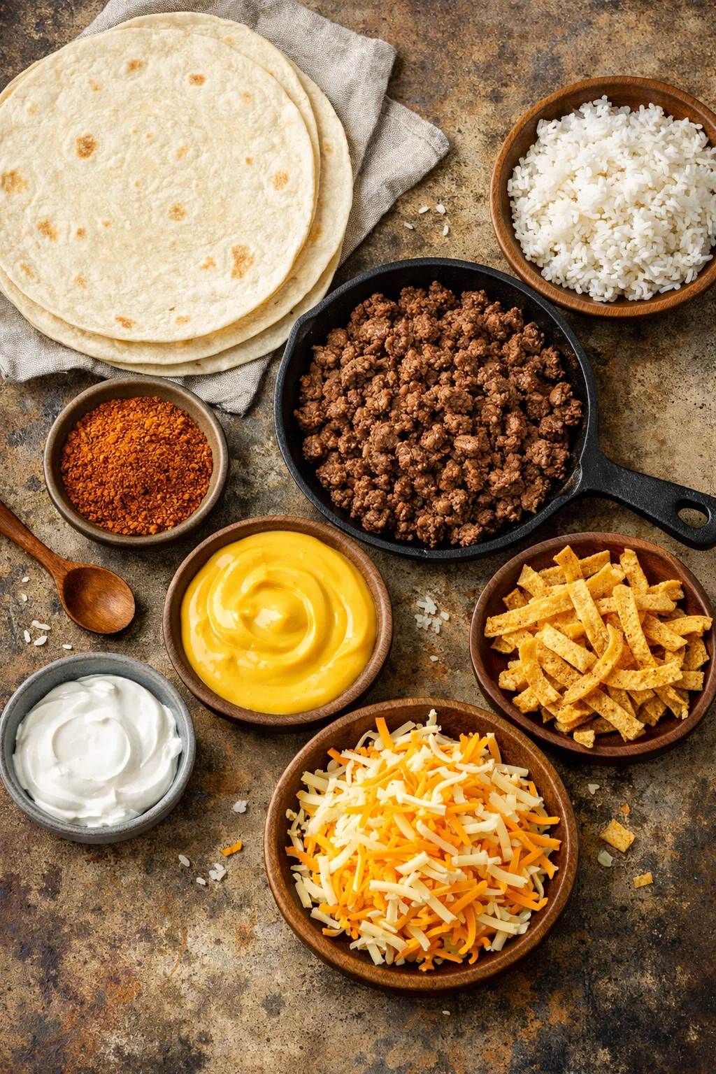 TACO BELL COPYCAT GRILLED CHEESE BURRITO