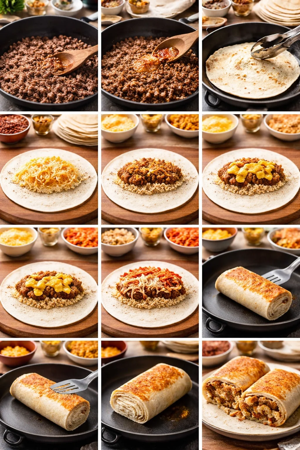 TACO BELL COPYCAT GRILLED CHEESE BURRITO