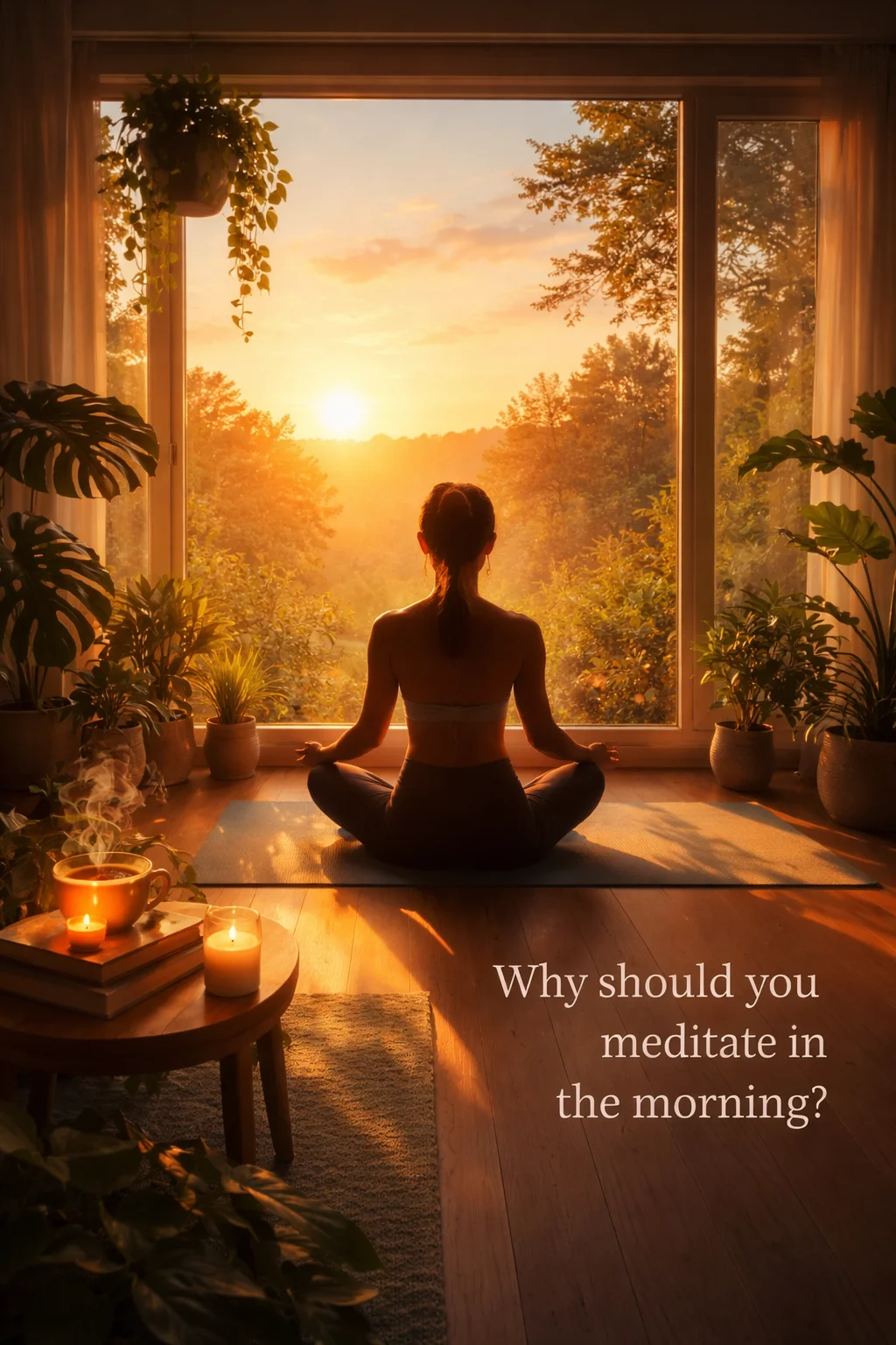 The Benefits Of A Morning Meditative Pose