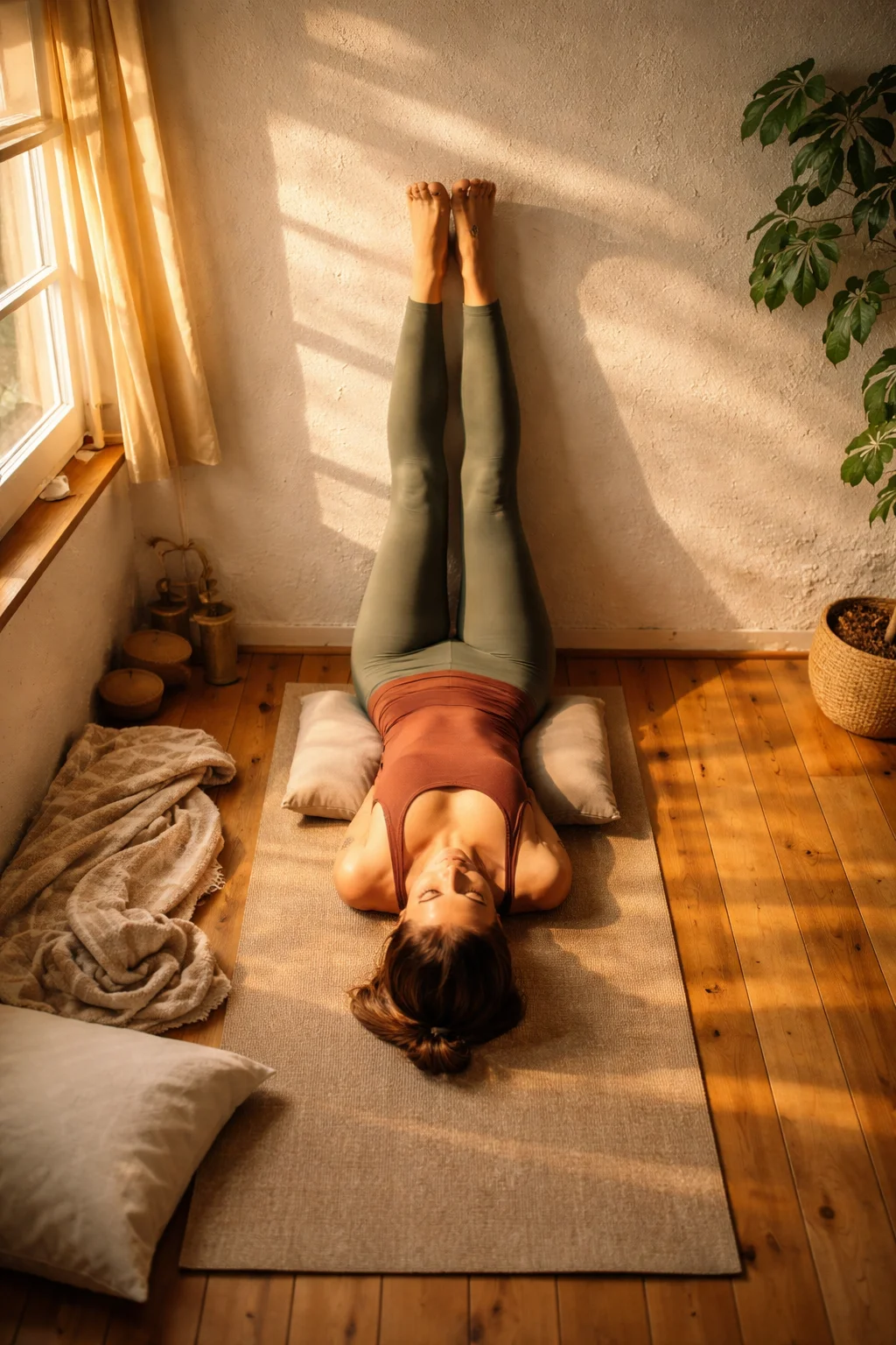 The Benefits Of Legs-Up-The-Wall Pose For Just 5 Minutes A Day