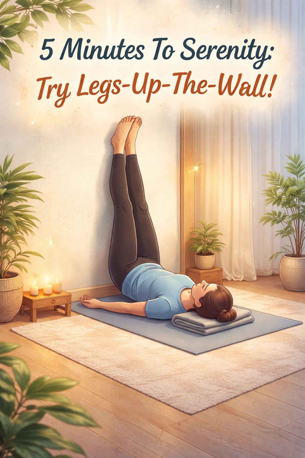 The Benefits Of Legs-Up-The-Wall Pose For Just 5 Minutes A Day