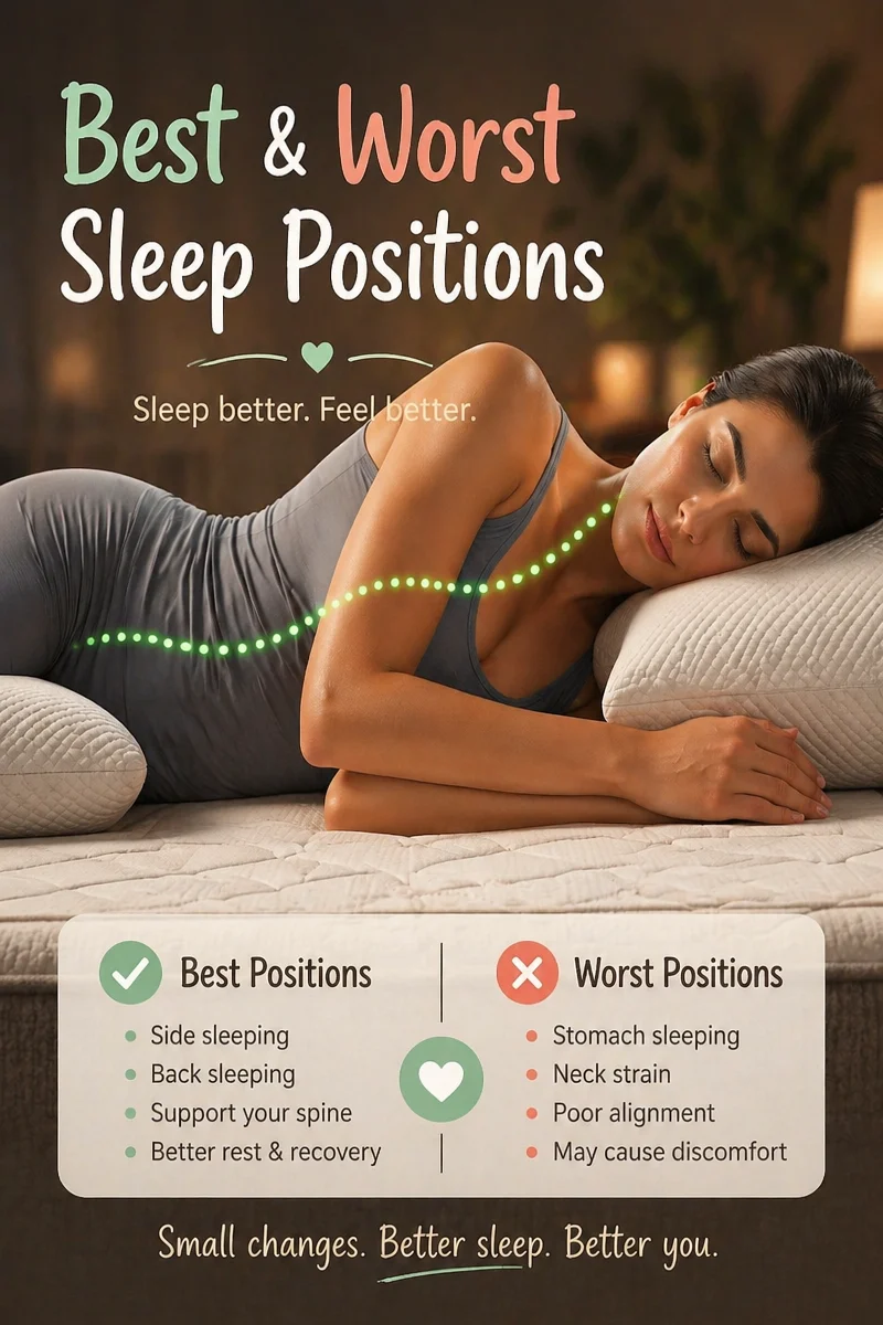 The Best And Worst Sleeping Positions