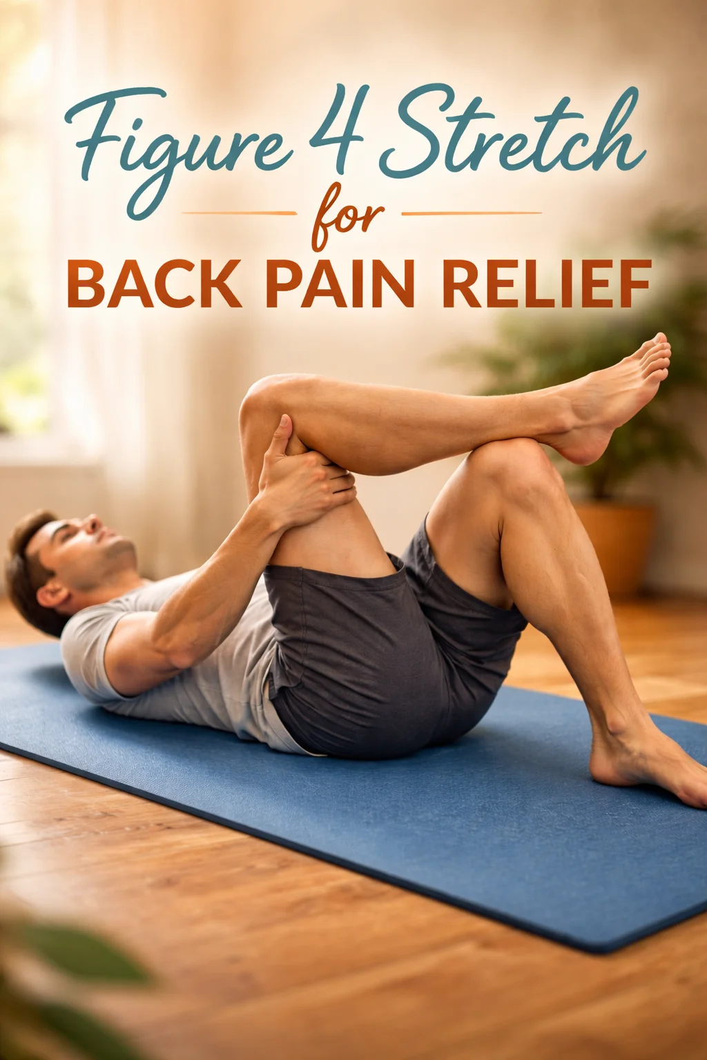 The Figure 4 Stretch Is Great For Back Pain
