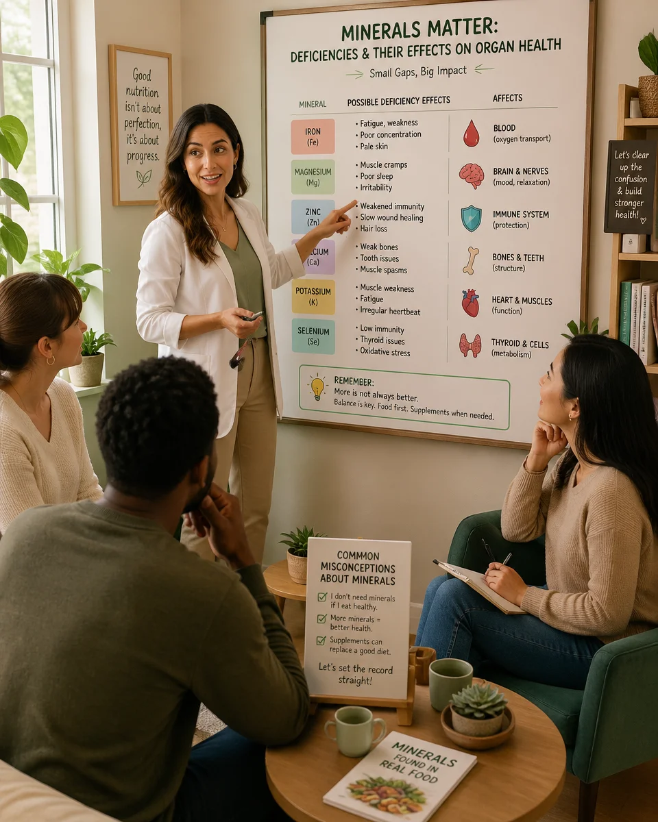 The Minerals Your Organs Need Most