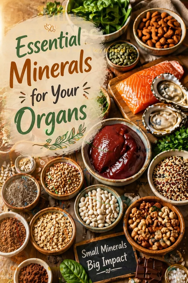 The Minerals Your Organs Need Most