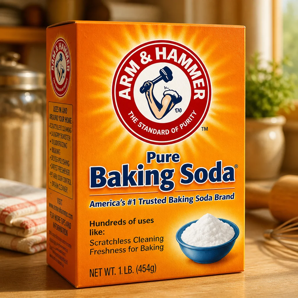 Creative uses of baking soda in the kitchen and for everyday life.