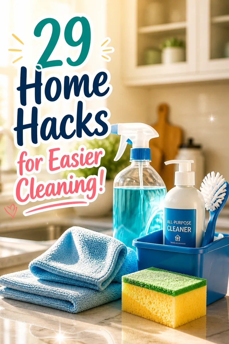 29 Amazing Home Hacks That Make Everyday Cleaning So Much Easier
