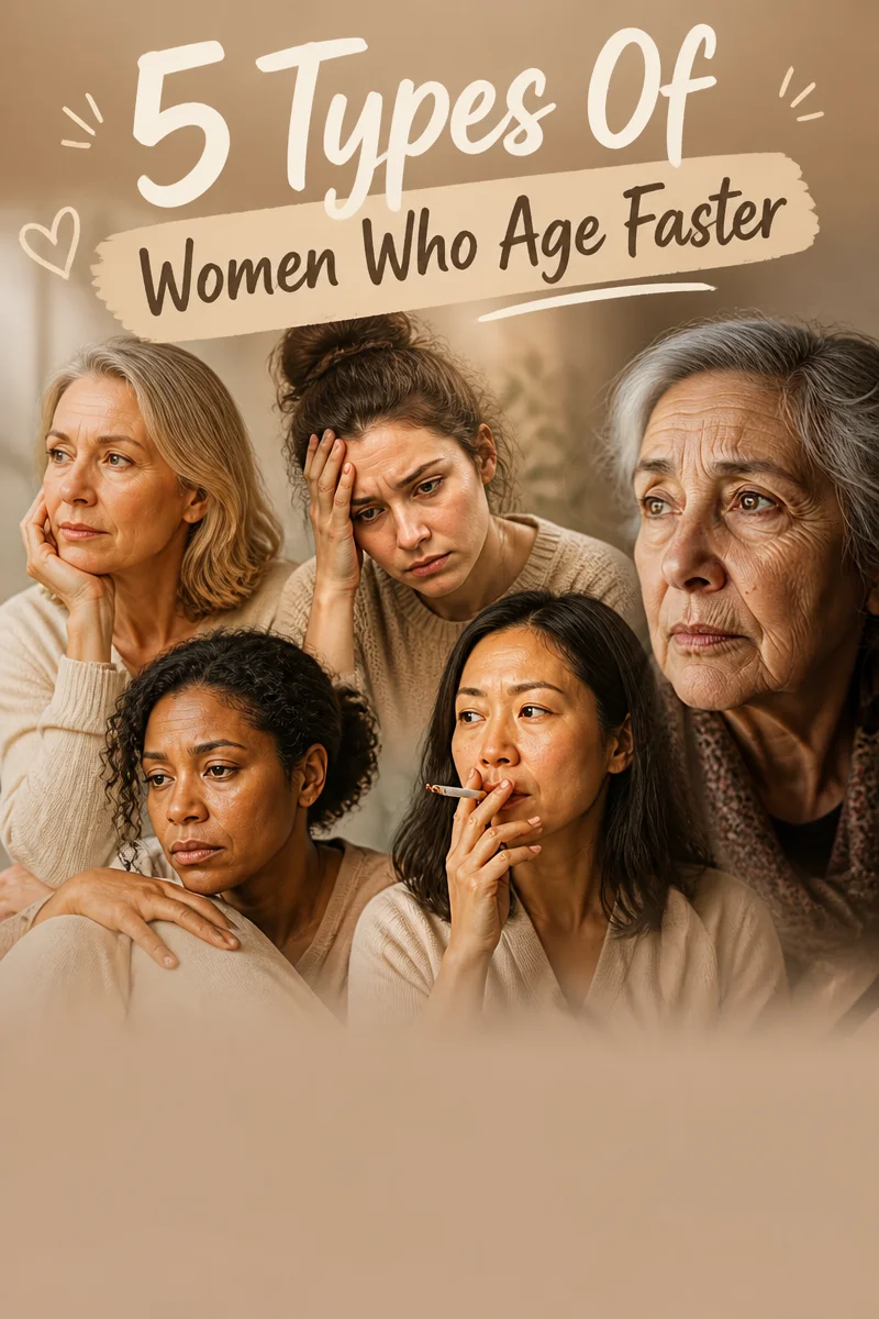 5 Types Of Women Who May Age Faster