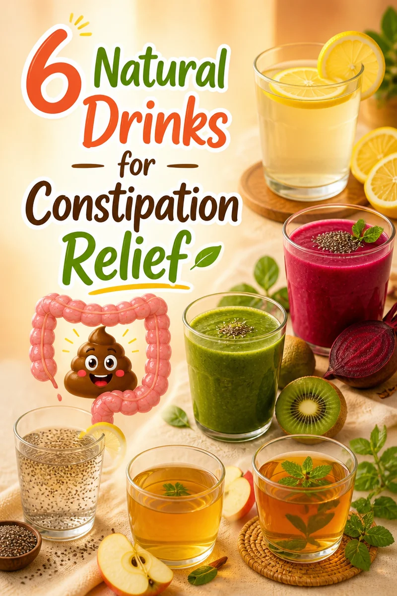 6 Drinks That Can Help Relieve Constipation Naturally