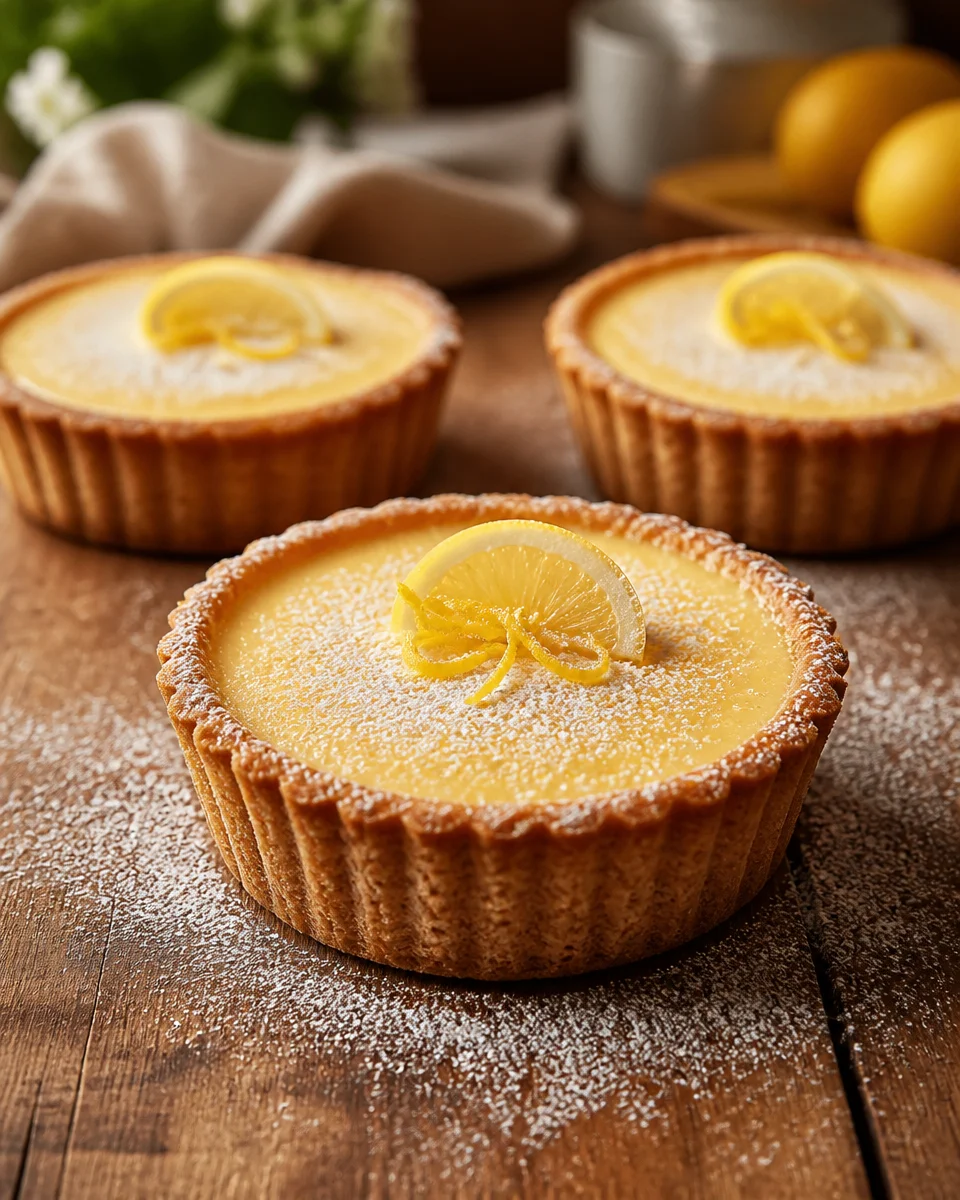 Baby Lemon Impossible Pies