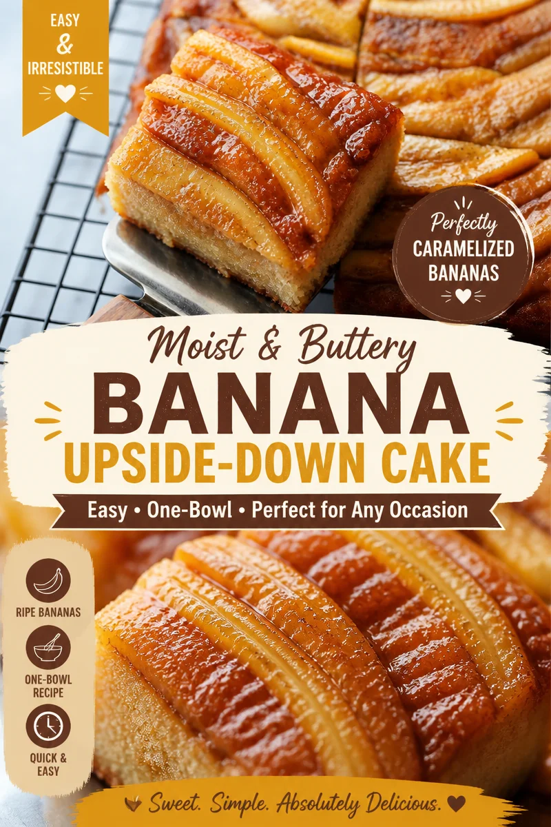 Banana Foster Upside Down Cake