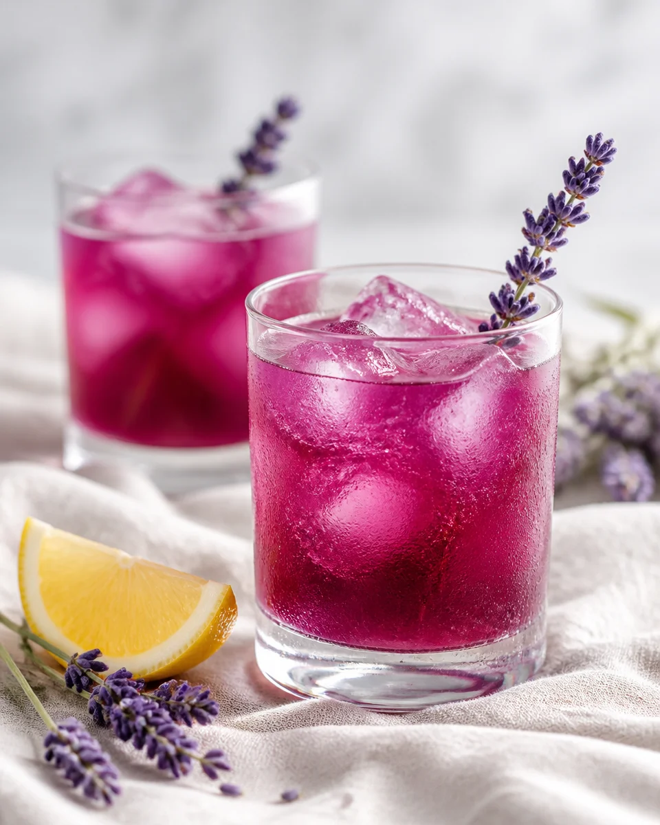 Blueberry Lavender Lemonade