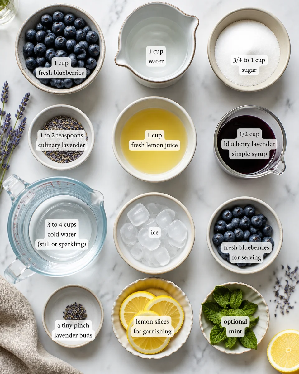 Blueberry Lavender Lemonade