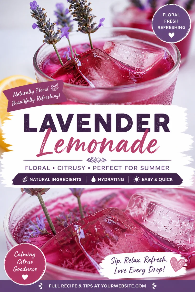 Blueberry Lavender Lemonade