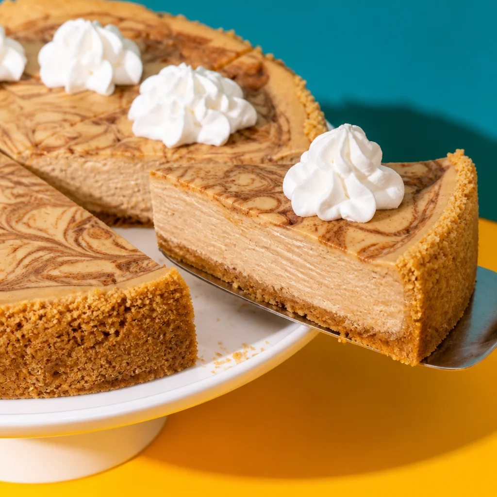 Churro Cheesecake Bars with Cinnamon Sugar and flaky crescent roll crust.