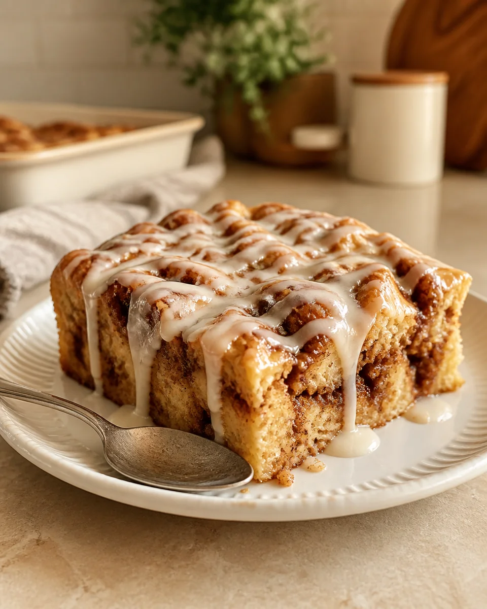 Cinnamon Roll French Toast Casserole