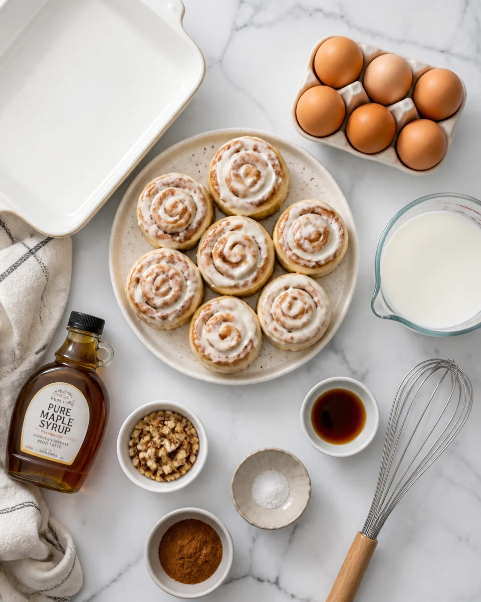 Cinnamon Roll French Toast Casserole