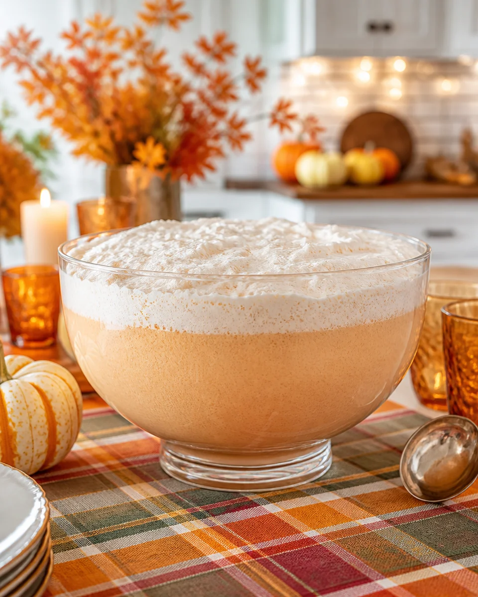 Creamy Orange Dreamsicle Punch