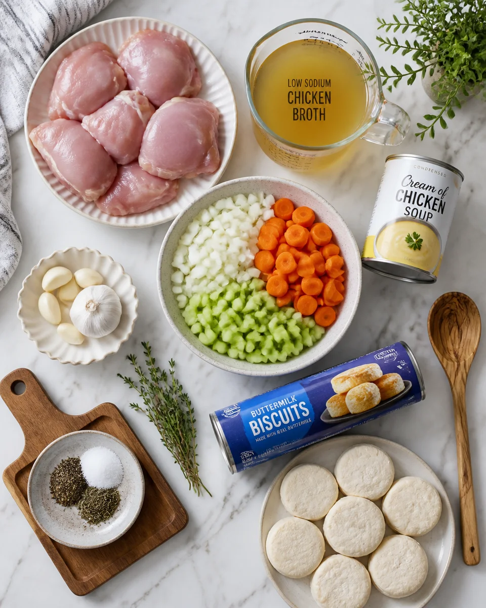 Crock Pot Chicken and Dumplings