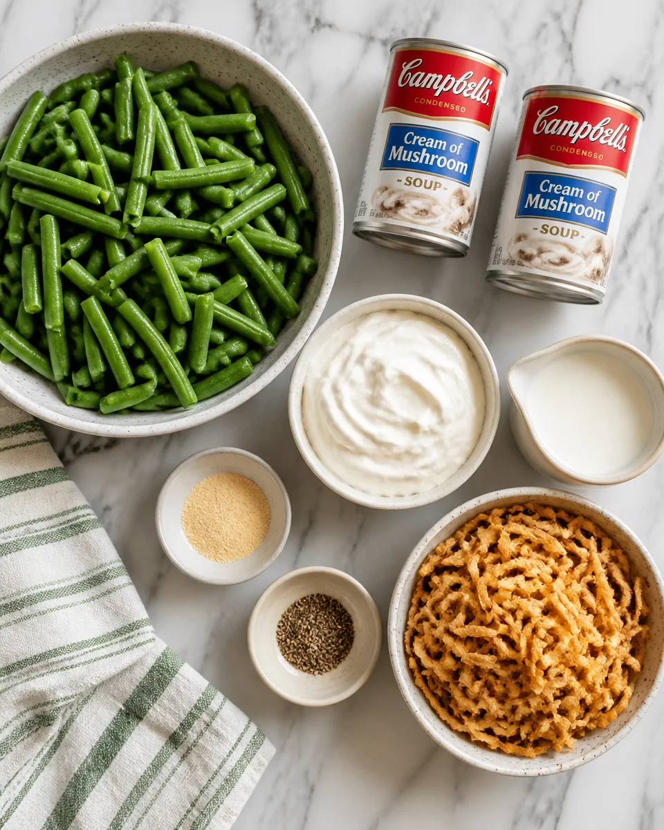 Crock Pot Green Bean Casserole