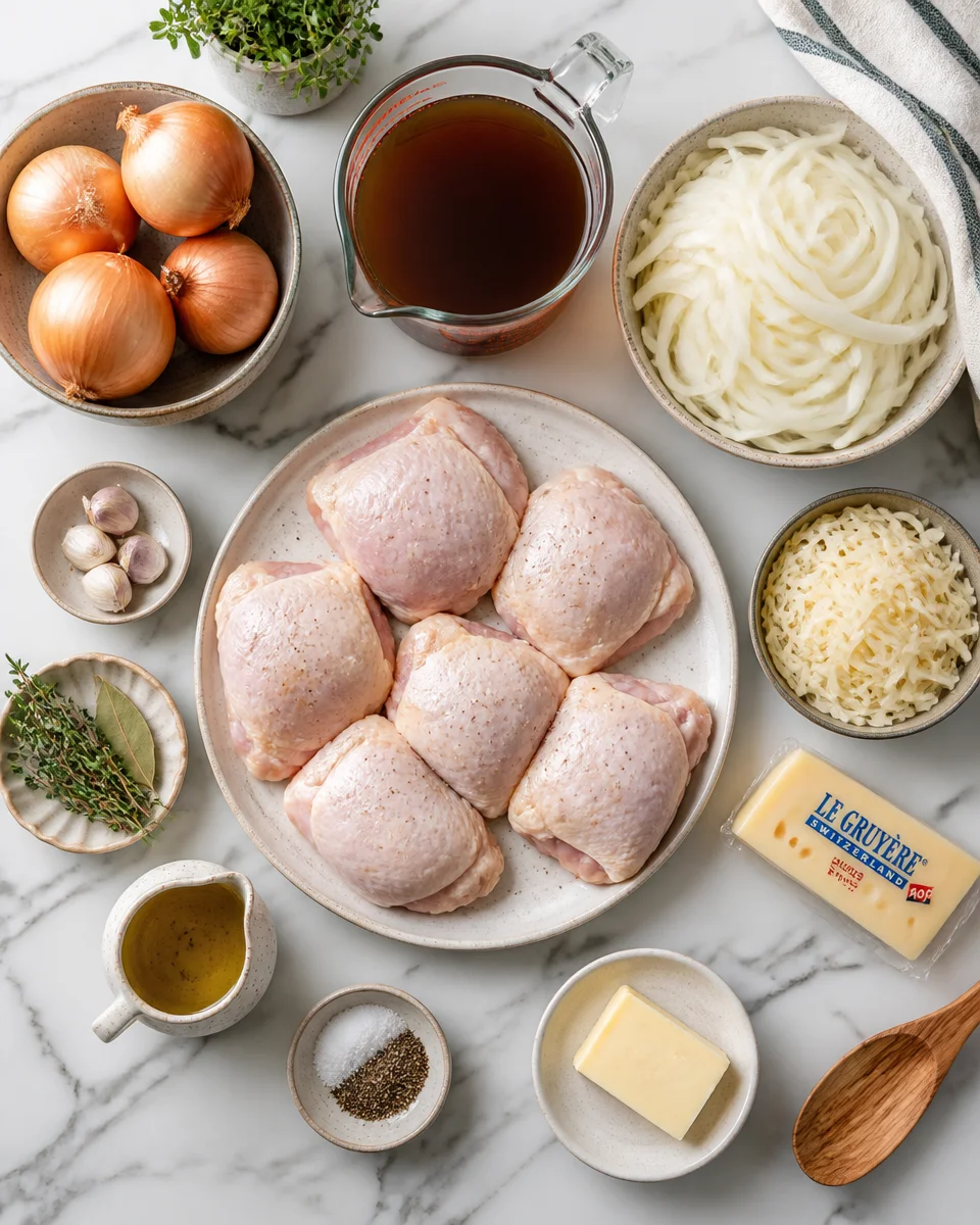 French Onion Chicken Bake (One Pan, 30 Minutes!)
