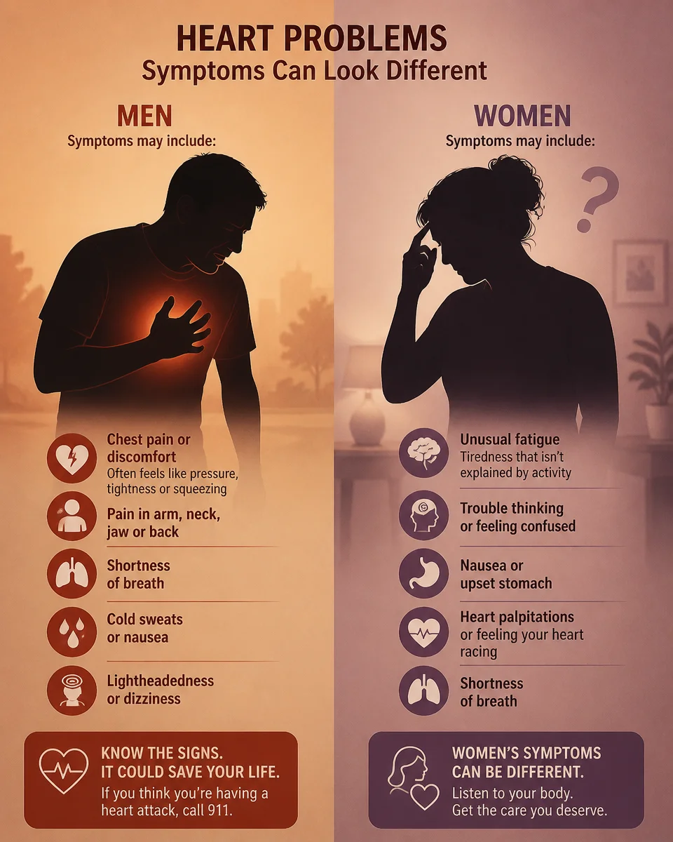 Heart Problems Do Not Start Suddenly, These Signs Appear First