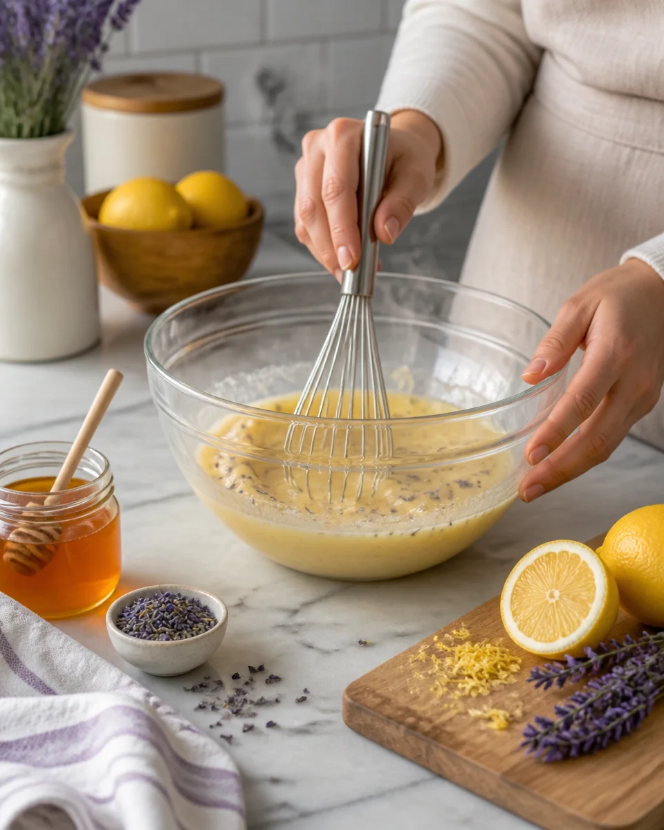 Lavender Honey Lemon Heaven Cupcakes