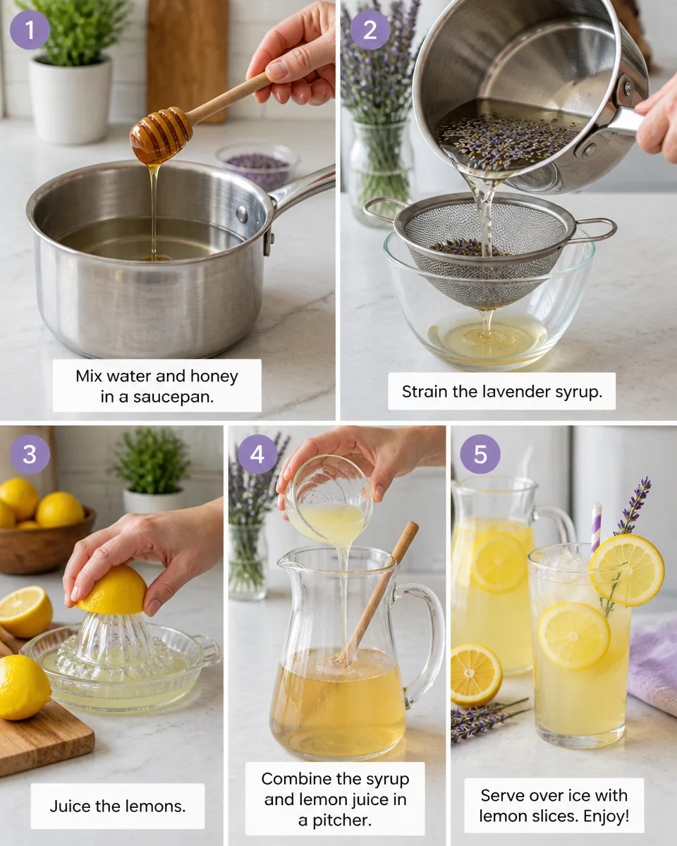 Lavender Honey Lemonade