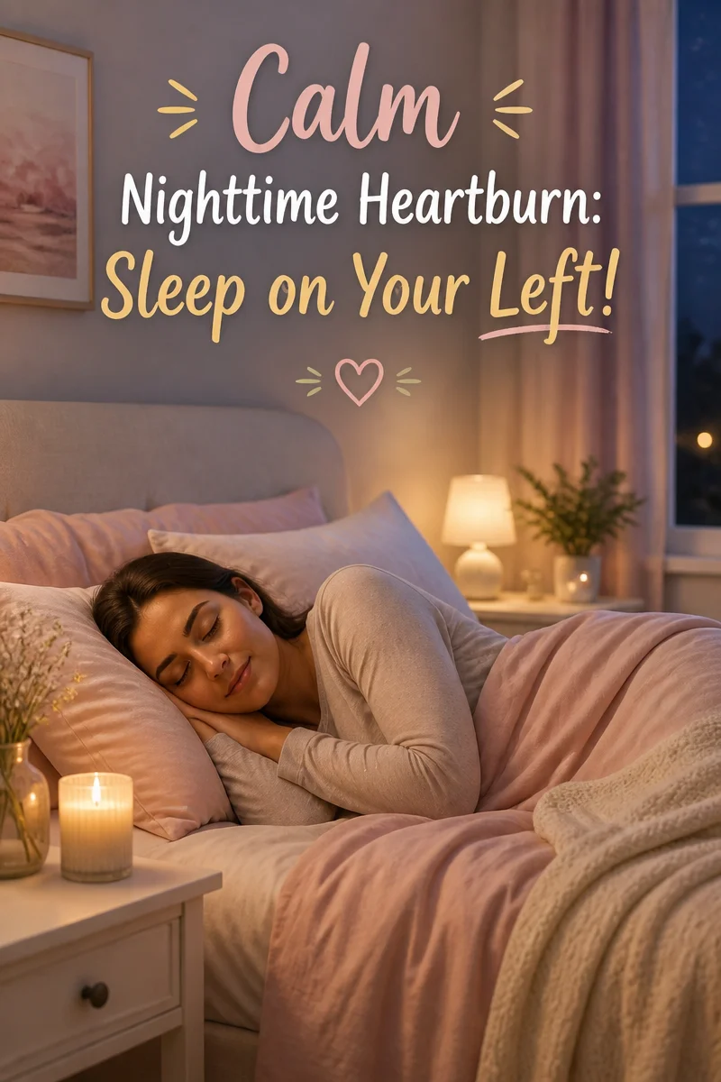 Left-Side Sleeping Can Calm Nighttime Heartburn And Digestive Upsets