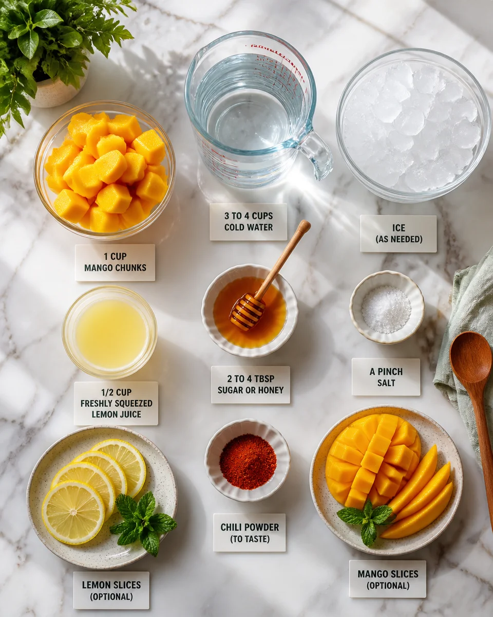 Mango Chili Lemonade