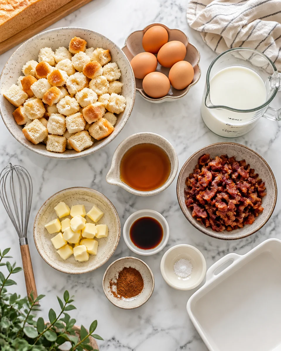 Maple Bacon and Egg Breakfast Casserole